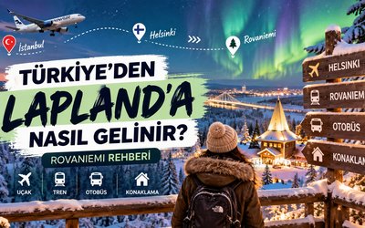 Tek Başına Rovaniemi’ye Nasıl Gelirsin? Uçak, Tren, Otobüs ve Konaklama Rehberi