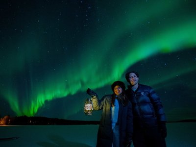 Rovaniemi:%100 Money Back Guarantee Northern Lights Hunting by Bus