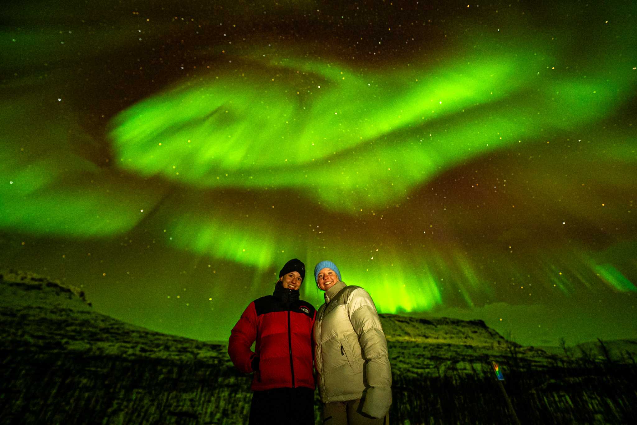 Northern Lights over Finnish Lapland